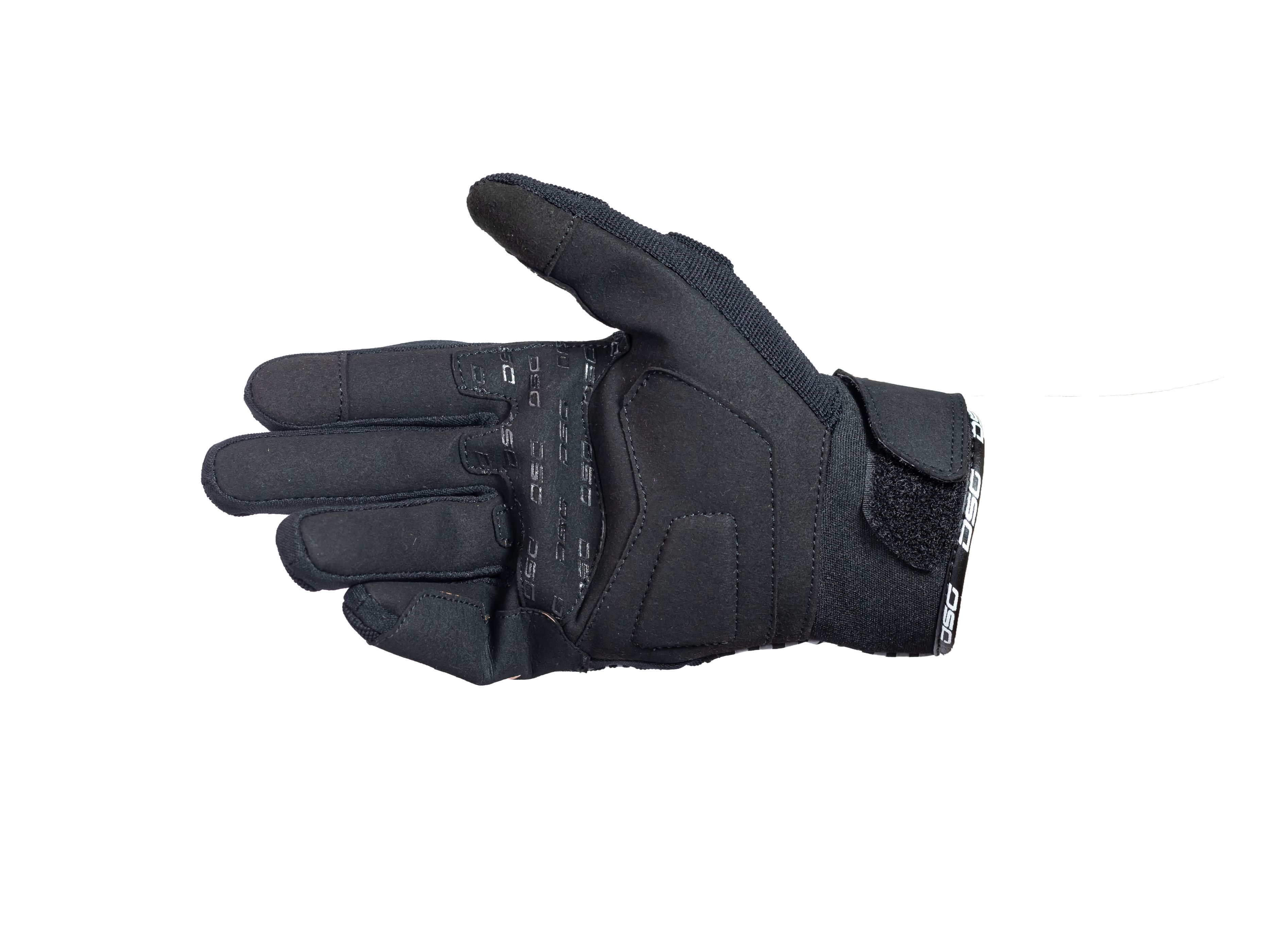DSG PHOENIX AIR Glove Black Grey Red Fluo